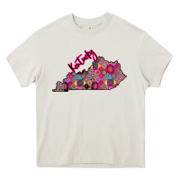 Cream Pink Kentucky Heavy Core Tee - Bettercallsaul