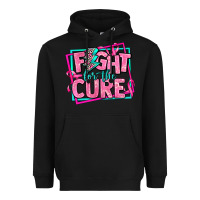 Black fight for the cure Heavyweight Hoodie - AdoDesignShop