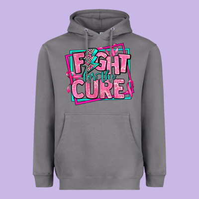Fight For The Cure Heavyweight Hoodie Designed By Adodesignshop