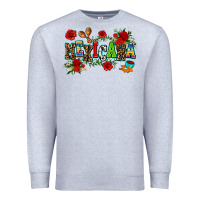 Heather Grey mexicana Premium Sweatshirt - AdoDesignShop