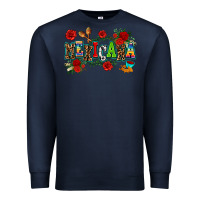 Navy mexicana Premium Sweatshirt - AdoDesignShop