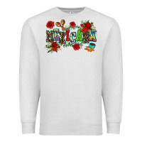 Oatmeal Heather mexicana Premium Sweatshirt - AdoDesignShop