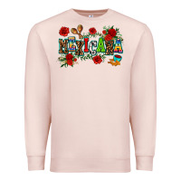 Pale Pink mexicana Premium Sweatshirt - AdoDesignShop
