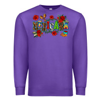 Purple mexicana Premium Sweatshirt - AdoDesignShop
