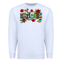 White mexicana Premium Sweatshirt - AdoDesignShop