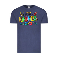 Vintage Denim Chose Kindness Autism Vintage Tee - CowGirlArtShop