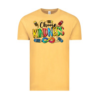 Vintage Mustard Chose Kindness Autism Vintage Tee - CowGirlArtShop