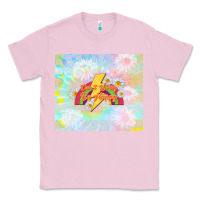 Bubblegum Pink don't worry be happy Classic Tee - TumblerDesignByShophia