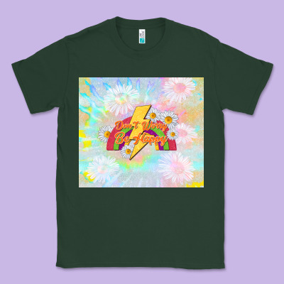 Don't Worry Be Happy Classic Tee Designed By Tumblerdesignbyshophia