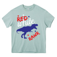 Arona 4th of July Dinosaur Heavy Core Tee - Bettercallsaul