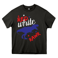 Asphalt 4th of July Dinosaur Heavy Core Tee - Bettercallsaul