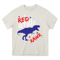 Cream 4th of July Dinosaur Heavy Core Tee - Bettercallsaul