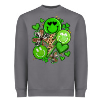 Storm st patrick's day green smile Heavyweight Sweatshirt - Artiststas