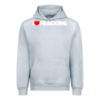 Heather Grey I Love Fracking Urban Hoodie - longCreatives