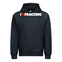 Navy I Love Fracking Urban Hoodie - longCreatives