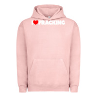 Pigment Salmon I Love Fracking Urban Hoodie - longCreatives