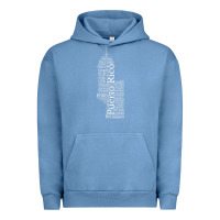 Pigment Pebble Blue Puerto Rico El Moro Prideful Puerto Rican Cities and Towns Urban Hoodie - longCreatives