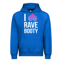 I Love Rave Booty I Heart Rave Tops Urban Hoodie | Teevron