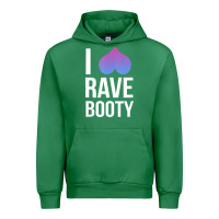 Emerald I Love Rave Booty I Heart Rave Tops Urban Hoodie - longCreatives
