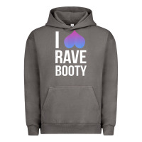 Pigment Tornado I Love Rave Booty I Heart Rave Tops Urban Hoodie - longCreatives