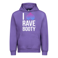 Tulip I Love Rave Booty I Heart Rave Tops Urban Hoodie - longCreatives