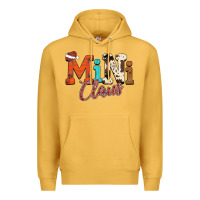 Mustard Mini Claus Premium Hoodie - CowhideDigitalArt