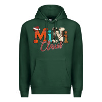 Sports Green Mini Claus Premium Hoodie - CowhideDigitalArt