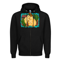 Black western cowboy chicks cactus coop animals  leopard serape turquoise Zipper Hoodie - Artiststas