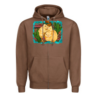 Chestnut western cowboy chicks cactus coop animals  leopard serape turquoise Zipper Hoodie - Artiststas