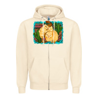 Sandshell western cowboy chicks cactus coop animals  leopard serape turquoise Zipper Hoodie - Artiststas