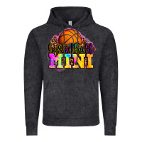 Vintage Black basketball mini Vintage Hoodie - OliviaCreatesArt