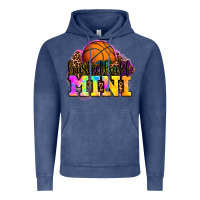 Vintage Denim basketball mini Vintage Hoodie - OliviaCreatesArt