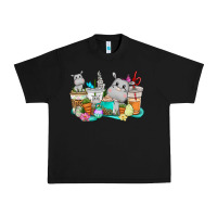 Black Easter Hippopotamus coffee cups Easter Day Urban Heavy Tee - CowGirlArtShop