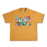 Peanut Butter Easter Hippopotamus coffee cups Easter Day Urban Heavy Tee - CowGirlArtShop