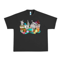 Pigment Black Easter Hippopotamus coffee cups Easter Day Urban Heavy Tee - CowGirlArtShop