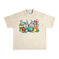 Sandshell Easter Hippopotamus coffee cups Easter Day Urban Heavy Tee - CowGirlArtShop