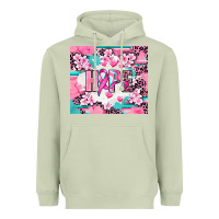 Matcha hope breast cancer Heavyweight Hoodie - AdoDesignShop