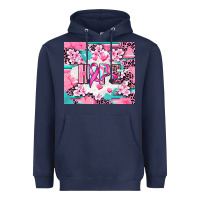 Navy hope breast cancer Heavyweight Hoodie - AdoDesignShop