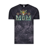 Cloud Black Mom with Cow skull Mother's Day Vintage Tee - CowGirlArtShop