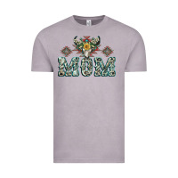 Vintage Zinc Mom with Cow skull Mother's Day Vintage Tee - CowGirlArtShop