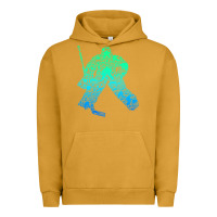 Pigment Peanut Butter Ice Hockey Goalie Hockey Player Youth Men Kids Boys Urban Hoodie - longCreatives