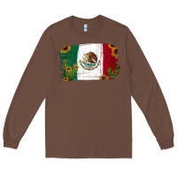 Chestnut Mexican Flag Cactus Sunflower Long Sleeve Tee - Jasminsmagicworld