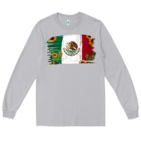 Moon Dust Mexican Flag Cactus Sunflower Long Sleeve Tee - Jasminsmagicworld