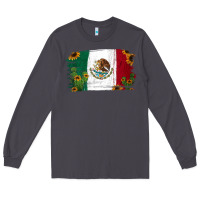 Smoke Mexican Flag Cactus Sunflower Long Sleeve Tee - Jasminsmagicworld