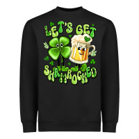 Black let's get shamrocked Heavyweight Sweatshirt - Artiststas