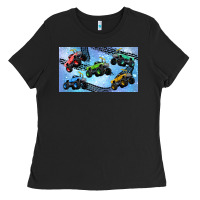 Black Children trucks Ladies Tee - TumblerDesignByShophia