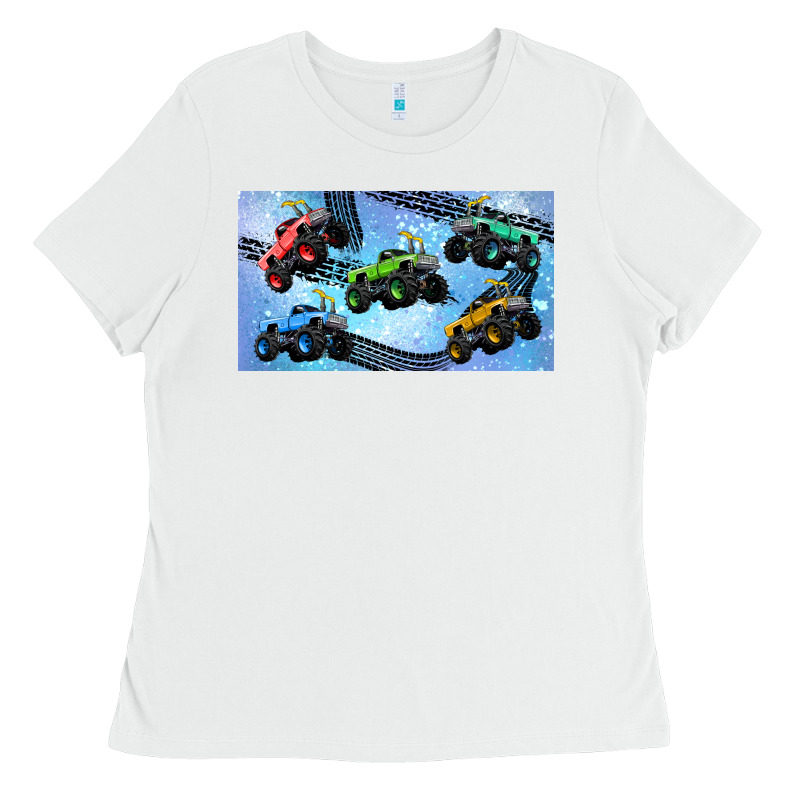 Children Trucks Ladies Tee by TumblerDesignByShophia | Teevron