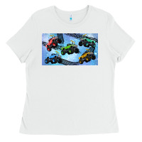 White Children trucks Ladies Tee - TumblerDesignByShophia