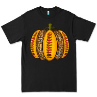 Black Softball Pumpkin Premium Tee - texasbilliewilder