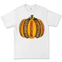 White Softball Pumpkin Premium Tee - texasbilliewilder